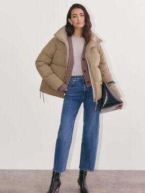 NEVER WORN - Everlane Puffer Bomber